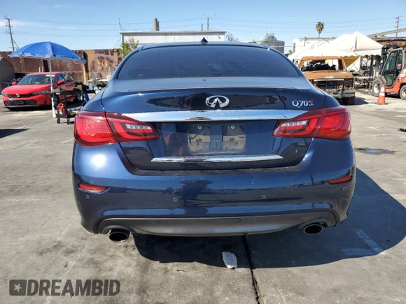 2017 Infiniti Q70 3.7 z VIN JN1BY1AP1HM741381, wystawiony jako Copart lot #48637015 z przebiegiem 122 862 mil mil oraz Szkoda całkowita • Salvage title. Historia ofert i sprzedaży dostępna na DreamBid. Obrazek 6.