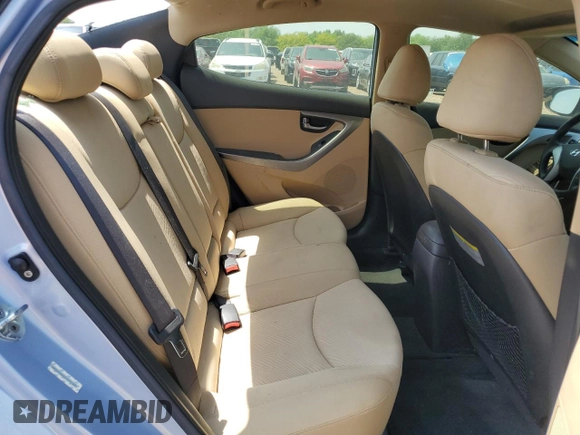 2012 Hyundai Elantra Limited with VIN KMHDH4AE6CU425288, listed as a Copart auction lot 51721515 with 85,174 mi miles and Salvage title. Bid and sale history available at DreamBid. Image 11.