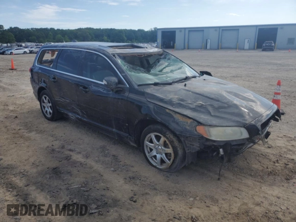 2008 Volvo V70 with VIN YV1BW982681051052, listed as a Copart auction lot 57640395 with 110,228 mi miles and Salvage title. Bid and sale history available at DreamBid. Image 4.