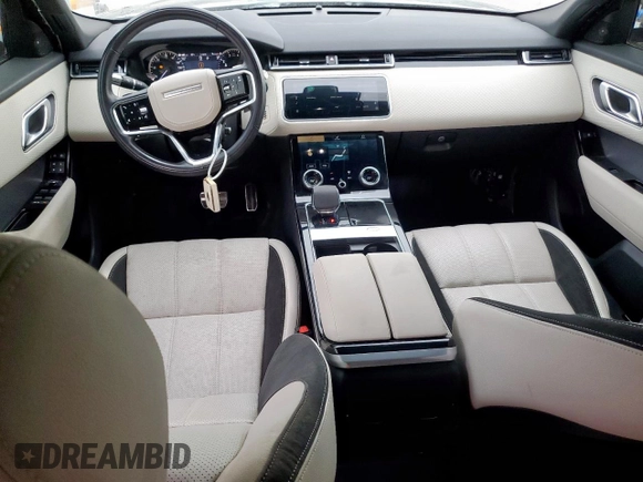 2023 Land Rover Range Rover Velar R-Dynamic S with VIN SALYT2EX7PA348791, listed as a Copart auction lot 60713695 with 32,417 mi miles and Salvage title. Bid and sale history available at DreamBid. Image 8.