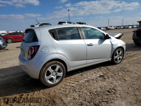 2016 Chevrolet Sonic LTZ z VIN 1G1JE6SB8G4159979, wystawiony jako Copart lot #83398084 z przebiegiem 120 767 mil mil oraz Szkoda całkowita • Salvage title. Historia ofert i sprzedaży dostępna na DreamBid. Obrazek 3.