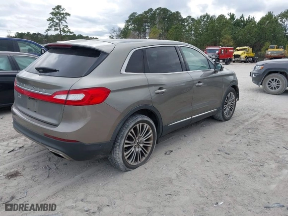 2016 Lincoln MKX Reserve with VIN 2LMTJ6LR8GBL66529, listed as a IAAI auction lot 41710074 with 143,029 mi miles. Bid and sale history available at carsss.com. Image 4.
