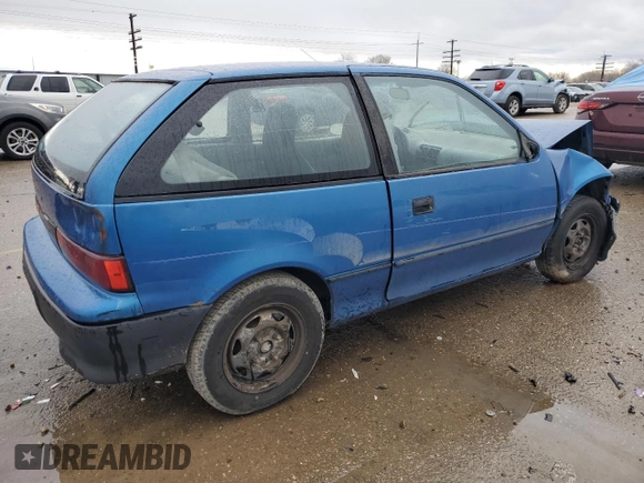 1993 Geo Metro z VIN 2C1MR2469P6741540, wystawiony jako Copart lot #86324854 z przebiegiem 370 099 mil mil oraz Szkody całkowita. Historia ofert i sprzedaży dostępna na DreamBid. Obrazek 3.