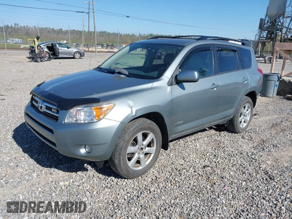 2007 Toyota RAV4 Limited with VIN JTMBK31V175020916, listed as a IAAI auction lot 42028260 with 120,697 mi miles. Bid and sale history available at carsss.com. Image 2.
