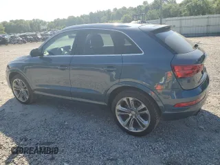 2017 Audi Q3 Premium Plus with VIN WA1JCCFS6HR010183, listed as a Copart auction lot 53792095 with 72,859 mi miles and Salvage title. Bid and sale history available at DreamBid. Image 2.