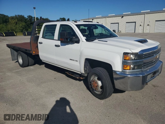 2017 Chevrolet Silverado 3500HD Work Truck with VIN 1GB4KYCY5HF161906, listed as a Copart auction lot 77441704 with 59,279 mi miles and Clean Title. Bid and sale history available at carsss.com. Image 4.