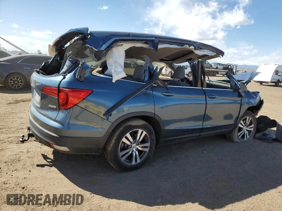 2016 Honda Pilot EX-L with VIN 5FNYF6H5XGB069066, listed as a Copart auction lot 49676225 with 78,283 mi miles and Salvage Title. Bid and sale history available at DreamBid. Image 3.