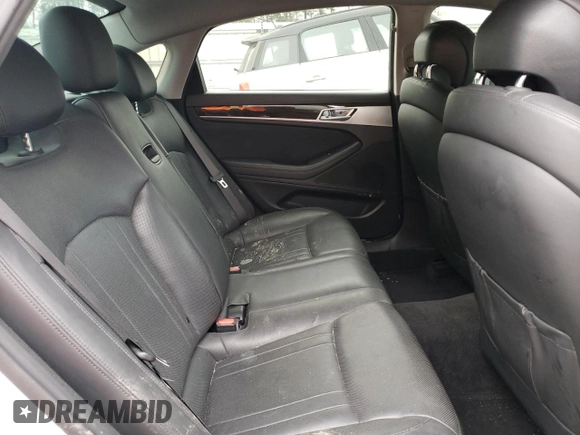 2017 Genesis G80 3.8L with VIN KMHGN4JE4HU172064, listed as a Copart auction lot 81132543 with 126,750 mi miles and Salvage Title. Bid and sale history available at carsss.com. Image 10.