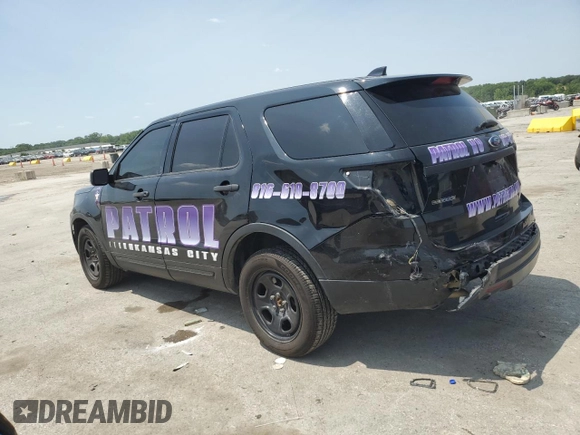 2017 Ford Police Interceptor Utility с VIN 1FM5K8AT2HGD93067, выставлен на аукционе Copart как лот 58985415 с пробегом 176 979 миль миль и Списание • Salvage title. История ставок и продаж доступна на DreamBid. Изображение 2.