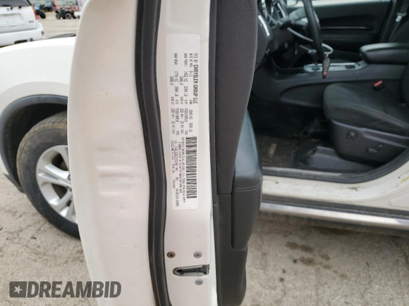 2012 Dodge Durango Crew with VIN 1C4RDJDG6CC153249, listed as a Copart auction lot 51892745 with 136,532 mi miles and Salvage Title. Bid and sale history available at carsss.com. Image 12.