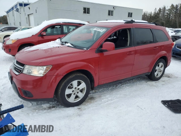 2012 Dodge Journey SXT with VIN 3C4PDCCG6CT289115, listed as a Copart auction lot 46322975 with 285,867 mi miles and Clean title. Bid and sale history available at DreamBid. Image 1.