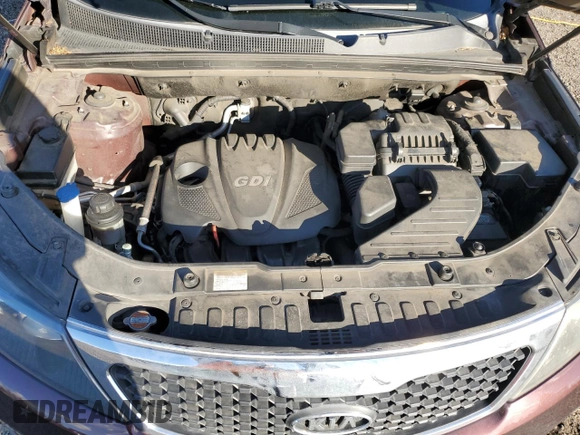 2012 Kia Sorento EX with VIN 5XYKUDA60CG244091, listed as a Copart auction lot 48074525 with 157,579 mi miles and Salvage Title. Bid and sale history available at carsss.com. Image 12.