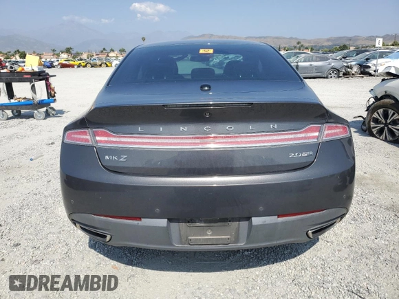 2015 Lincoln MKZ with VIN 3LN6L2J90FR627540, listed as a Copart auction lot 59802935 with 52,510 mi miles and Clean title. Bid and sale history available at DreamBid. Image 6.