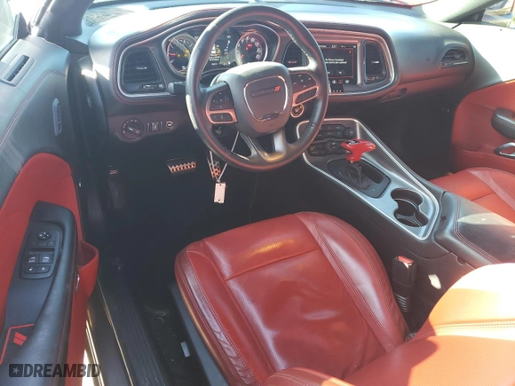 2021 Dodge Challenger SXT with VIN 2C3CDZAG1MH649796, listed as a Copart auction lot 84668304 with 24,229 mi miles and Salvage Title. Bid and sale history available at carsss.com. Image 8.