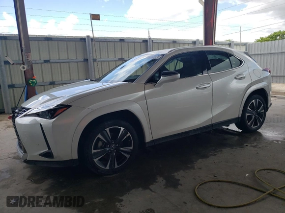 2023 Lexus UX 250h Premium с VIN JTHP6JBH5P2141181, выставлен на аукционе Copart как лот 58265074 с пробегом 3 132 миль миль и На запчасти • Non repairable. История ставок и продаж доступна на DreamBid. Изображение 1.