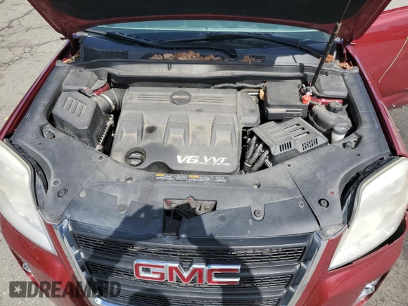 2012 GMC Terrain SLT-1 with VIN 2GKFLVE55C6299648, listed as a Copart auction lot 50421625 with 113,547 mi miles and Non Repairable. Bid and sale history available at DreamBid. Image 12.