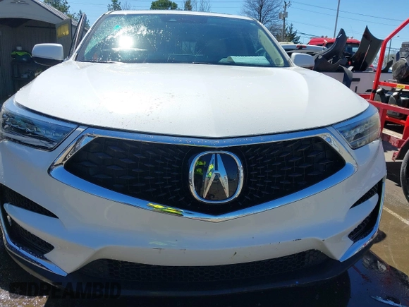 2020 Acura RDX Technology with VIN 5J8TC2H53LL033188, listed as a IAAI auction lot 41820947 with 55,488 mi miles and . Bid and sale history available at DreamBid. Image 11.