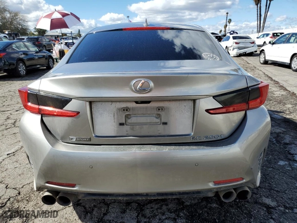 2017 Lexus RC with VIN JTHHA5BC6H5005933, listed as a Copart auction lot 40622244 with 127,659 mi miles. Bid and sale history available at carsss.com. Image 6.
