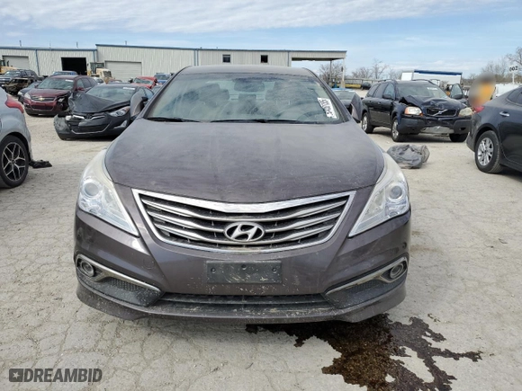 2015 Hyundai Azera with VIN KMHFG4JG0FA495369, listed as a Copart auction lot 50450185 with 126,259 mi miles and Clean Title. Bid and sale history available at carsss.com. Image 6.
