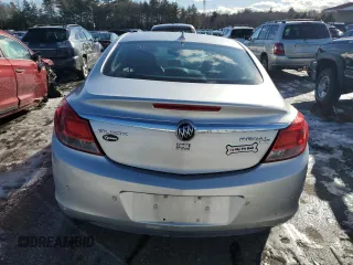 2011 Buick Regal CXL RL6 with VIN W04GU5GC8B1006328, listed as a Copart auction lot 45150265 with 134,015 mi miles and Salvage Title. Bid and sale history available at carsss.com. Image 6.