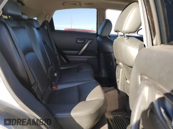 2008 Infiniti FX with VIN JNRAS08W58X205386, listed as a Copart auction lot 78461794 with 218,297 mi miles and Salvage Title. Bid and sale history available at DreamBid. Image 11.