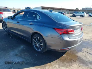2017 Acura TLX V6 w/Technology Pkg with VIN 19UUB2F58HA001379, listed as a IAAI auction lot 41403818 with 100,512 mi miles. Bid and sale history available at carsss.com. Image 3.