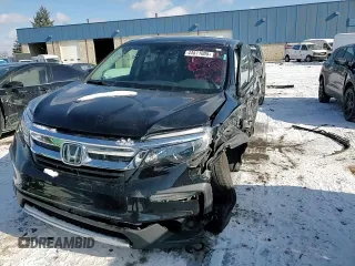 2021 Honda Pilot EX-L with VIN 5FNYF6H53MB102839, listed as a Copart auction lot 44571005 with 157,614 mi miles and Non Repairable. Bid and sale history available at DreamBid. Image 10.