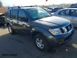 2012 Nissan Pathfinder SV with VIN 5N1AR1NB9CC639891, listed as a IAAI auction lot 41336522 with 146,954 mi miles. Bid and sale history available at carsss.com. Image 1.