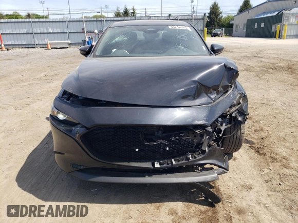 2024 Mazda 3 S Preferred with VIN JM1BPALM6R1721343, listed as a Copart auction lot 53248365 with 22,870 mi miles and Salvage title. Bid and sale history available at DreamBid. Image 5.