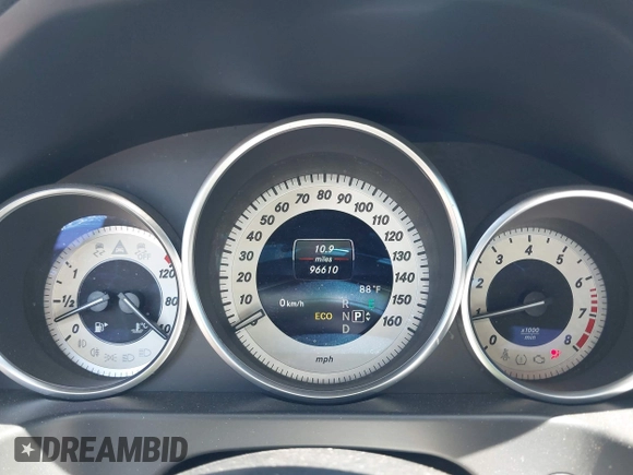 2014 Mercedes-Benz E 350 Sport with VIN WDDHF5KB1EB003746, listed as a IAAI auction lot 42206697 with 96,610 mi miles and . Bid and sale history available at DreamBid. Image 7.
