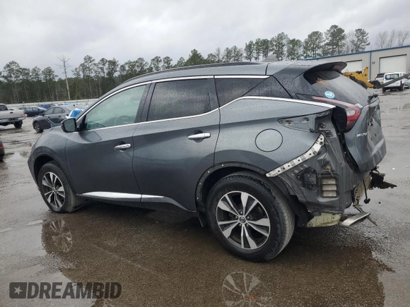 2020 Nissan Murano SV z VIN 5N1AZ2BJ5LN106264, wystawiony jako Copart lot #47719855 z przebiegiem 98 339 mil mil oraz Szkoda całkowita • Salvage title. Historia ofert i sprzedaży dostępna na DreamBid. Obrazek 2.