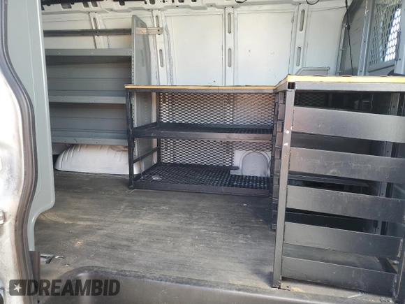 2018 Chevrolet Express Cargo with VIN 1GCWGAFG4J1338495, listed as a Copart auction lot 88013295 with 141,681 mi miles and Salvage title. Bid and sale history available at DreamBid. Image 11.