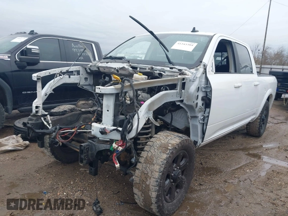 2018 Ram 2500 Laramie with VIN 3C6UR5FL7JG260700, listed as a IAAI auction lot 41343304 with Not provided miles and . Bid and sale history available at DreamBid. Image 16.