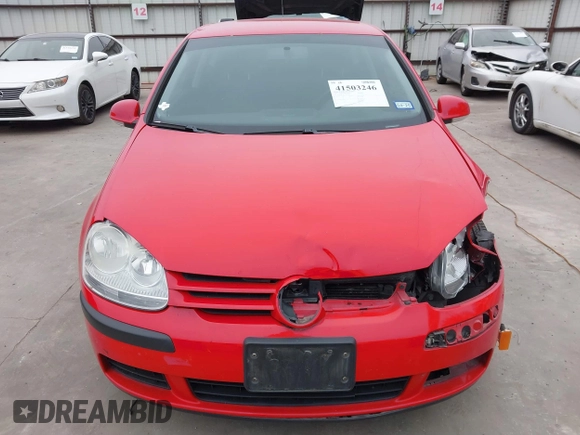2007 Volkswagen Rabbit z VIN WVWBR71KX7W227601, wystawiony jako IAAI lot #41503246 z przebiegiem 147 408 mil mil oraz . Historia ofert i sprzedaży dostępna na DreamBid. Obrazek 6.