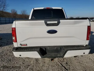 2016 Ford F-150 XLT with VIN 1FTEW1EG9GKF17909, listed as a Copart auction lot 85534894 with 205,017 mi miles and Salvage Title. Bid and sale history available at carsss.com. Image 6.