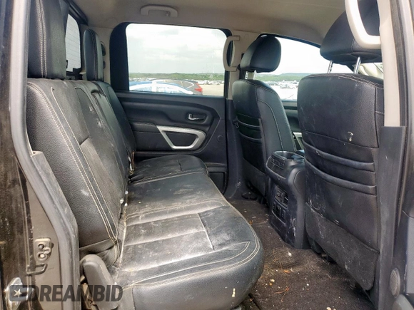 2017 Nissan Titan SV with VIN 1N6AA1E52HN575675, listed as a Copart auction lot 59639975 with 227,451 mi miles and Clean title. Bid and sale history available at DreamBid. Image 10.