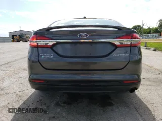 2017 Ford Fusion Titanium with VIN 3FA6P0SU8HR297879, listed as a Copart auction lot 57278235 with 145,923 mi miles and Salvage title. Bid and sale history available at DreamBid. Image 6.