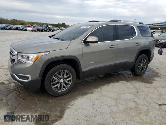 2019 GMC Acadia SLT with VIN 1GKKNMLS1KZ136803, listed as a Copart auction lot 50309655 with 55,987 mi miles and Salvage Title. Bid and sale history available at carsss.com. Image 1.