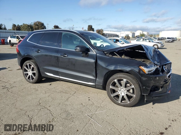 2018 Volvo XC60 Inscription with VIN LYVBR0DL0JB101983, listed as a Copart auction lot 50584055 with 54,814 mi miles and Salvage Title. Bid and sale history available at carsss.com. Image 4.
