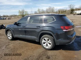2018 Volkswagen Atlas SE z VIN 1V2LR2CA4JC584601, wystawiony jako Copart lot #52346605 z przebiegiem 71 990 mil mil oraz Szkody całkowita. Historia ofert i sprzedaży dostępna na DreamBid. Obrazek 2.