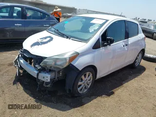 2015 Toyota Yaris L with VIN VNKKTUD36FA020789, listed as a IAAI auction lot 39904230 with 244,435 mi miles and . Bid and sale history available at DreamBid. Image 2.