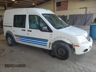 2013 Ford Transit Connect XLT with VIN NM0LS6BN9DT132971, listed as a Copart auction lot 62988865 with 173,421 mi miles and Salvage title. Bid and sale history available at DreamBid. Image 4.