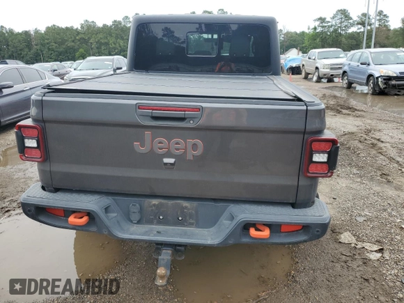 2020 Jeep Gladiator Mojave с VIN 1C6JJTEG4LL206635, выставлен на аукционе Copart как лот 57681805 с пробегом 112 161 миль миль и Списание • Salvage title. История ставок и продаж доступна на DreamBid. Изображение 6.
