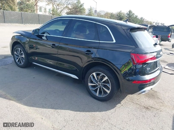 2023 Audi Q5 S line Premium Plus with VIN WA1EAAFY7P2006389, listed as a IAAI auction lot 41612116 with 17,954 mi miles. Bid and sale history available at carsss.com. Image 3.