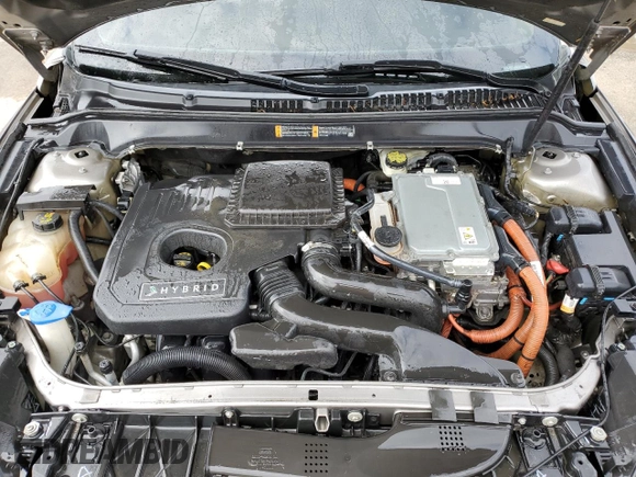 2016 Lincoln MKZ Hybrid with VIN 3LN6L2LU7GR615677, listed as a Copart auction lot 58537855 with 183,717 mi miles and Salvage title. Bid and sale history available at DreamBid. Image 11.