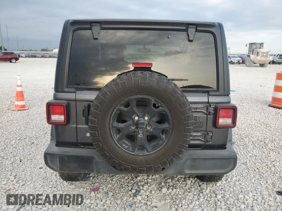 2022 Jeep Wrangler Willys Sport z VIN 1C4GJXAN2NW164546, wystawiony jako Copart lot #52257525 z przebiegiem 34 197 mil mil oraz Szkoda całkowita • Salvage title. Historia ofert i sprzedaży dostępna na DreamBid. Obrazek 6.