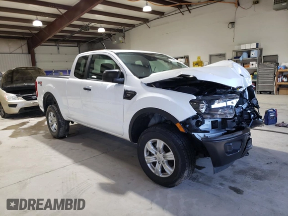 2022 Ford Ranger XL with VIN 1FTER1FH3NLD19879, listed as a Copart auction lot 51042735 with 7,025 mi miles and Salvage Title. Bid and sale history available at DreamBid. Image 4.