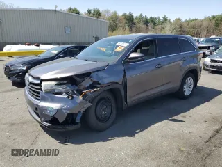 2016 Toyota Highlander LE z VIN 5TDBKRFH9GS269237, wystawiony jako Copart lot #54750525 z przebiegiem 208 860 mil mil oraz Szkoda całkowita • Salvage title. Historia ofert i sprzedaży dostępna na DreamBid. Obrazek 1.