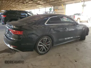 2018 Audi S5 Premium Plus z VIN WAUP4AF58JA021313, wystawiony jako Copart lot #49004615 z przebiegiem 40 551 mil mil oraz Czysty tytuł • Clean title. Historia ofert i sprzedaży dostępna na DreamBid. Obrazek 3.
