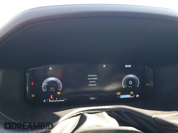 2024 Jeep Compass Trailhawk with VIN 3C4NJDDN3RT585348, listed as a Copart auction lot 53339075 with 1,355 mi miles and Salvage title. Bid and sale history available at DreamBid. Image 9.